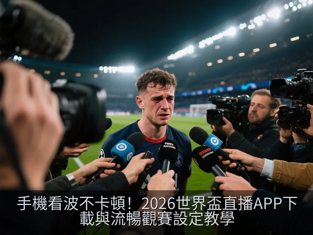 手機看波不卡頓！2026世界盃直播APP下載與流暢觀賽設定教學